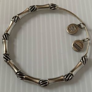 Alex and Ani Silver Beaded Bracelet, silver metal